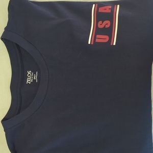 NWT 2XLT Men's USA Zelos Tshirt